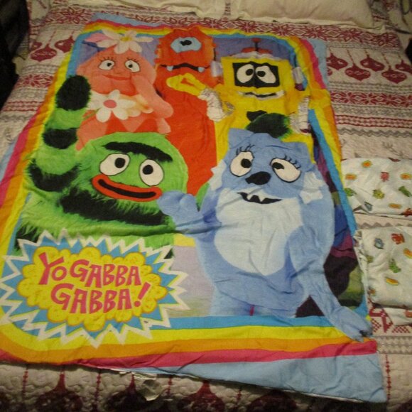 Yo Gabba Gabba toddler bed set - Picture 1 of 4